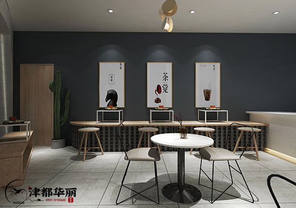 固原奶茶店装修|固原奶茶店装修设计|镹臻装修网 1.jpg