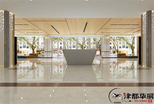 固原银川华益商场大厅装修设计方案|打造优质的服务型空间
