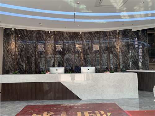 固原津都华丽工装承接昌禾装饰办公楼装修完工实景拍摄