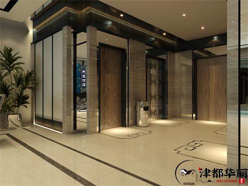 固原酒店装修设计项目|津都华丽设计