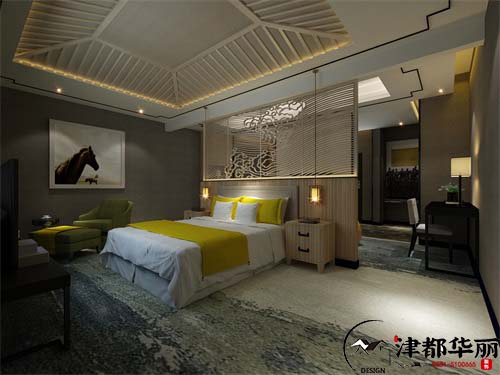 固原酒店装修设计项目|津都华丽设计