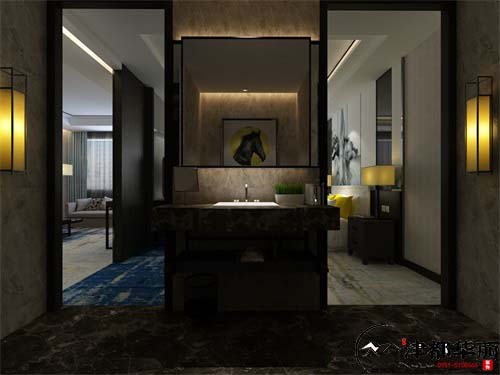 固原酒店装修设计项目|津都华丽设计