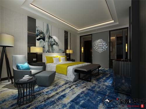 固原酒店装修设计项目|津都华丽设计