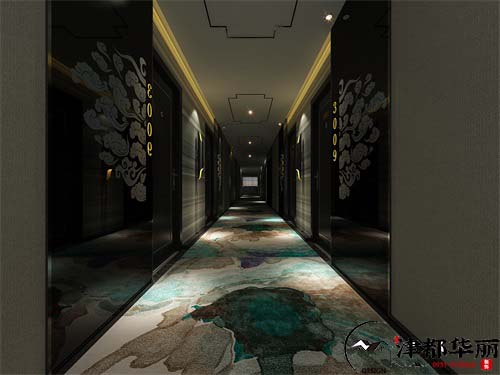 固原酒店装修设计项目|津都华丽设计