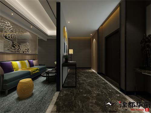 固原酒店装修设计项目|津都华丽设计