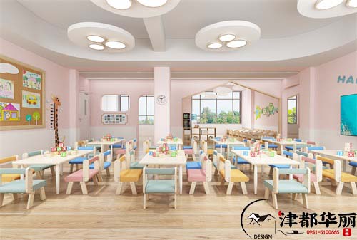 固原启蒙幼儿园设计方案鉴赏|固原幼儿园设计装修公司推荐