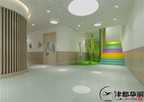 固原绮朵幼儿园设计方案鉴赏|固原幼儿园设计装修公司推荐