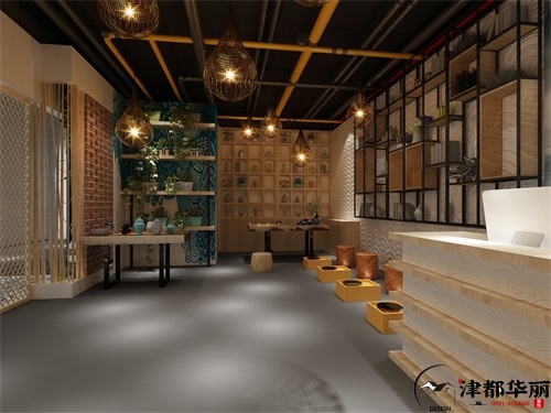 固原淼淼陶艺馆设计方案鉴赏|固原陶艺馆设计装修公司推荐