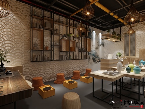 固原乐陶陶艺店设计方案鉴赏|固原陶艺店设计装修公司推荐