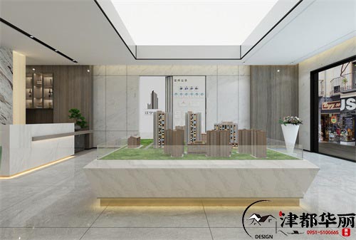 固原宁景售楼部设计方案鉴赏|固原售楼部设计装修公司推荐