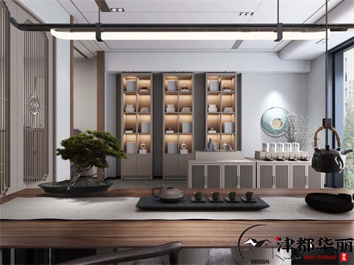 固原尚饮茶楼设计方案鉴赏|固原茶楼设计装修公司推荐