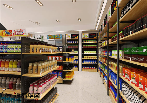 固原惠信超市设计方案鉴赏|固原超市设计装修公司推荐