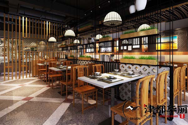 固原团圆饺子馆设计方案鉴赏|固原饺子馆设计装修公司推荐