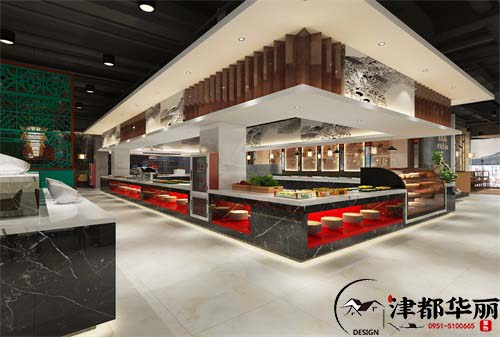 固原隆盛客火锅店设计方案鉴赏|固原火锅店设计装修公司推荐