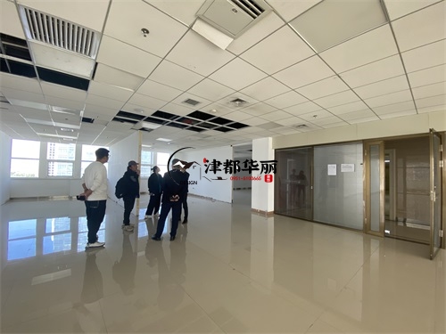 固原装修公司|固原苏余办公室改造设计现场勘察