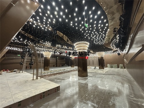 固原装修公司|固原姿乐宴会中心中期施工进度