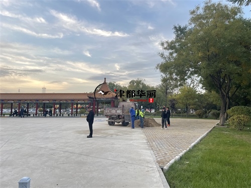 固原装修公司|固原孖妙室外广场施工硬化