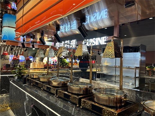 固原自助餐厅装修设计项目|津都华丽设计
