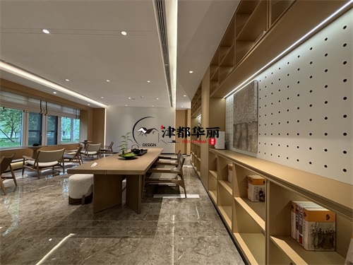 固原售楼部展厅装修设计项目|津都华丽设计