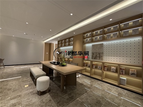固原售楼部展厅装修设计项目|津都华丽设计