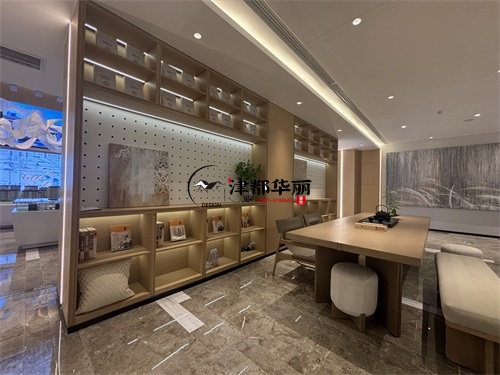 固原售楼部展厅装修设计项目|津都华丽设计