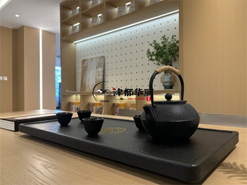 固原售楼部展厅装修设计项目|津都华丽设计