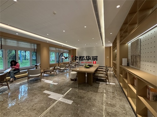 固原售楼部展厅装修设计项目|津都华丽设计