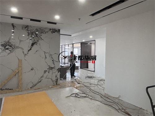 固原办公室装修设计项目|津都华丽设计