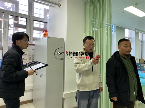 固原银川装修公司|固原某院装修改造施工现场复尺 