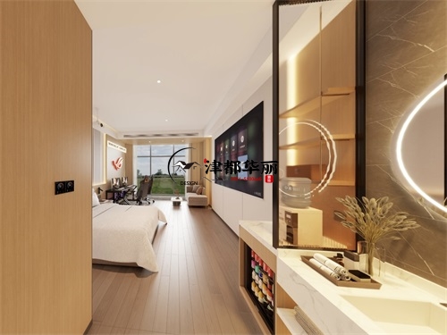 固原电竞酒店装修设计项目|津都华丽设计