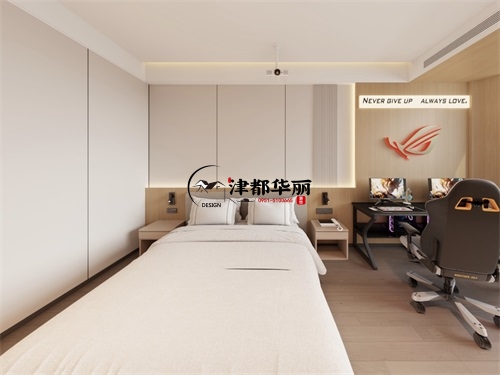 固原电竞酒店装修设计项目|津都华丽设计