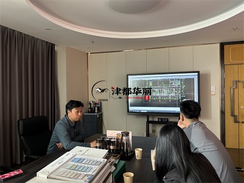 固原设计装修公司|固原枫玺中餐厅设计装修项目平面方案沟通