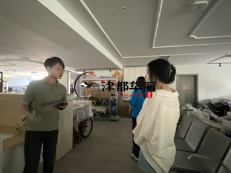 固原装修公司|固原鑫乐康养店改造设计装修项目现场勘察