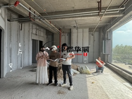 固原装修公司|固原涂楷商业会所设计装修项目前期施工进度