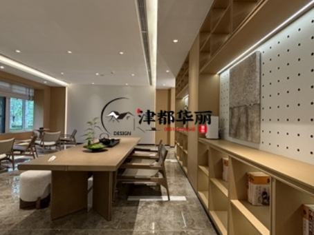 固原装修公司|固原望远民生售楼部展厅装修设计实景