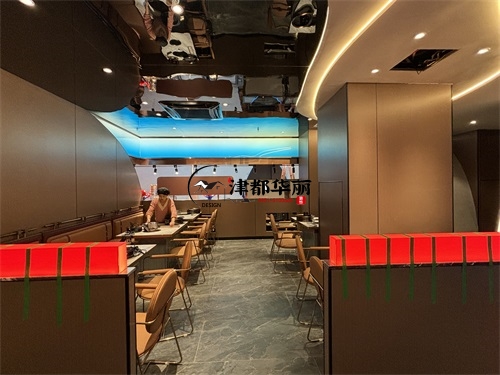 固原自助餐厅装修设计项目|津都华丽设计