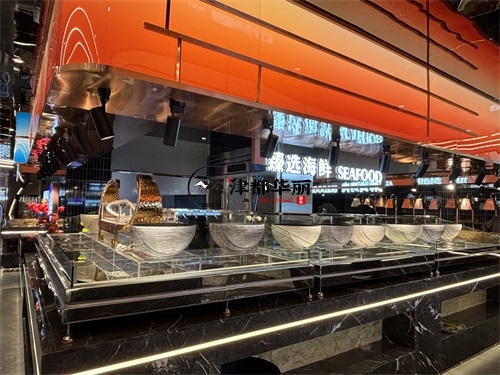 固原自助餐厅装修设计项目|津都华丽设计