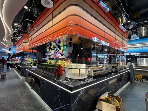 固原自助餐厅装修设计项目|津都华丽设计