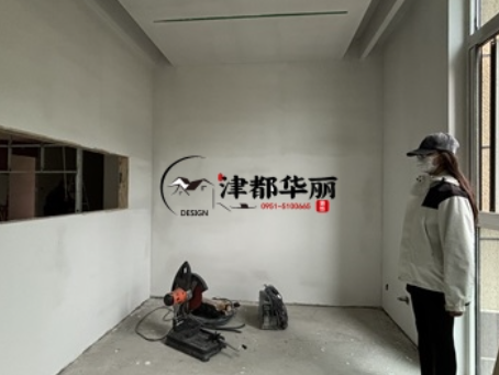 固原装修公司|固原音一办公室装修项目现场巡检