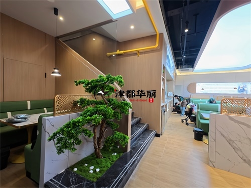 固原餐厅装修设计项目|津都华丽设计