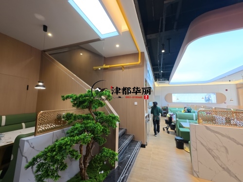 固原餐厅装修设计项目|津都华丽设计