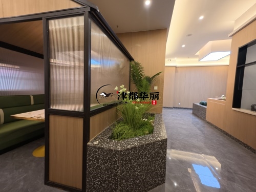 固原餐厅装修设计项目|津都华丽设计