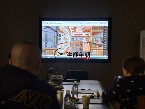 固原餐厅装修设计项目|津都华丽设计